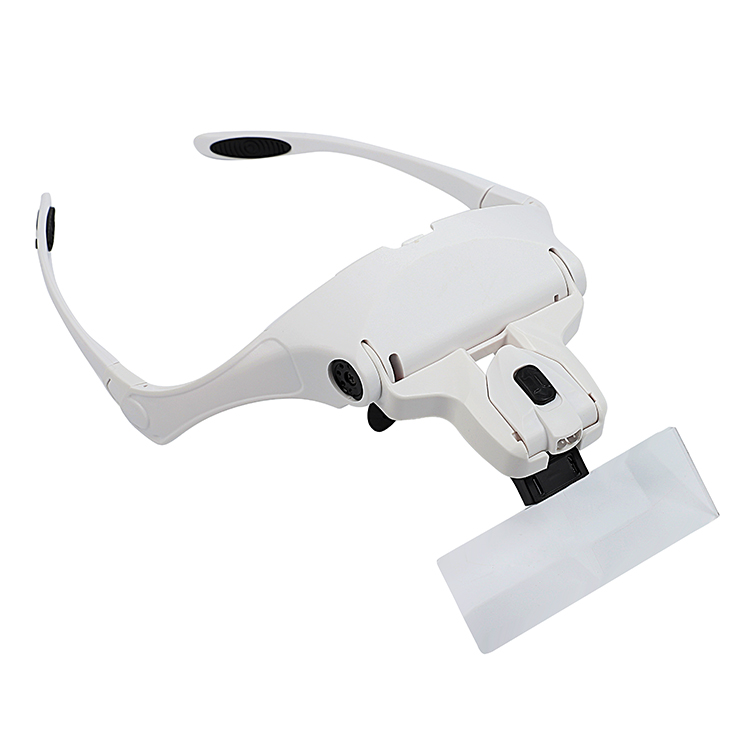 LED Headband Magnifier for PMU Eyebrow and Lips