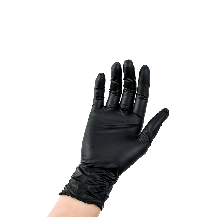 Black Disposable Nitrile Gloves