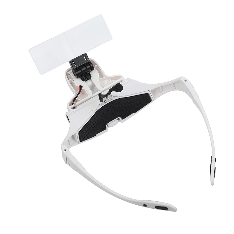 LED Headband Magnifier for PMU Eyebrow and Lips
