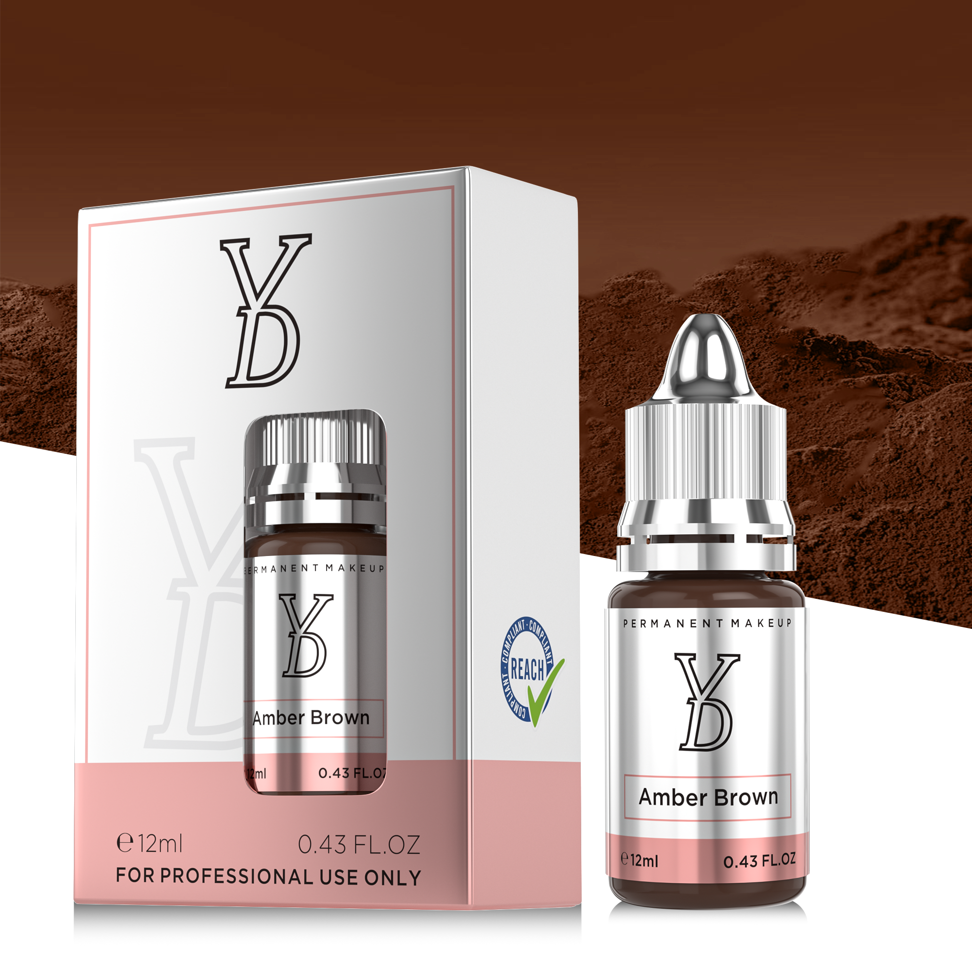 Amber BrownAmber Brown -YD POWDER Liquid Pigment