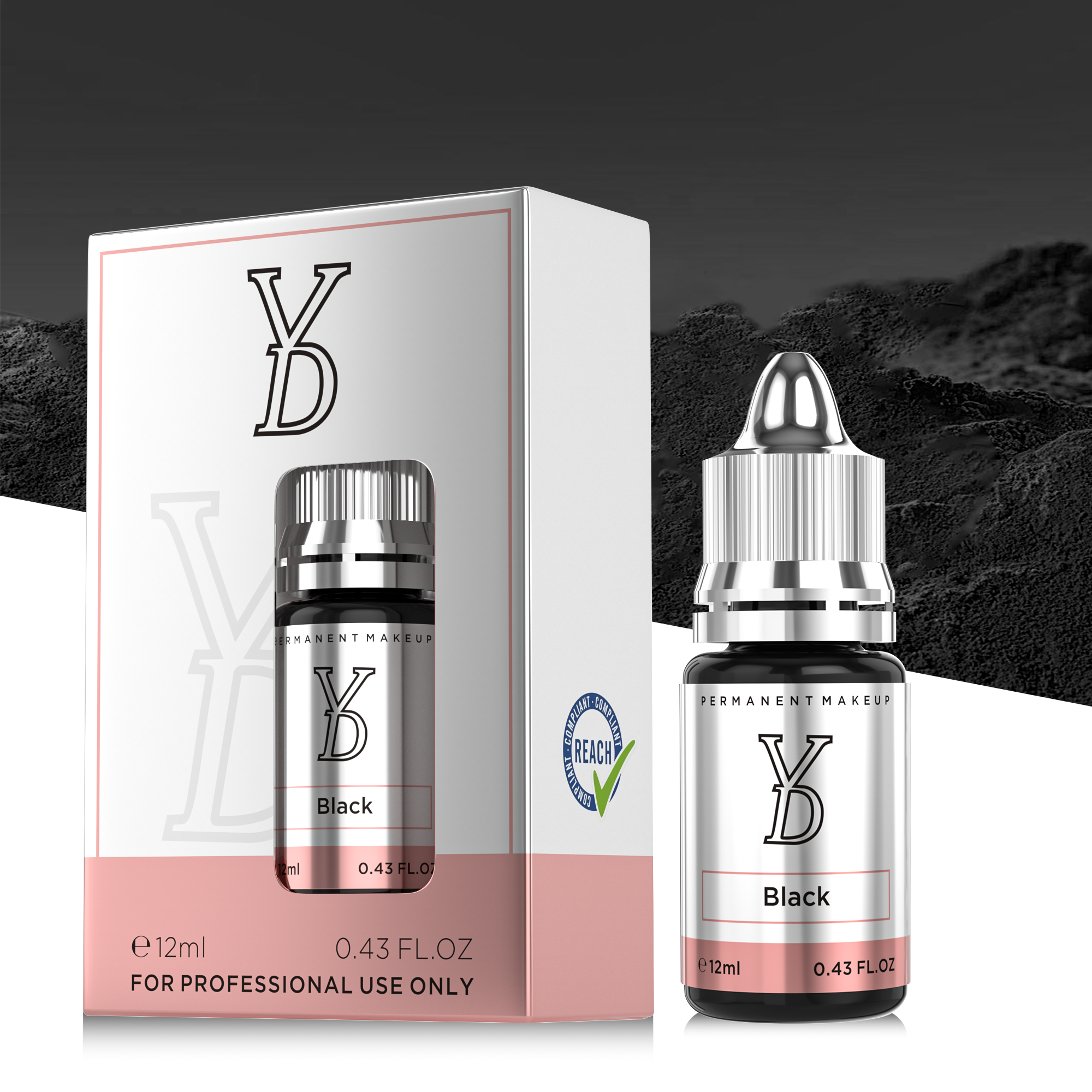 Black -YD POWDER Liquid Pigment