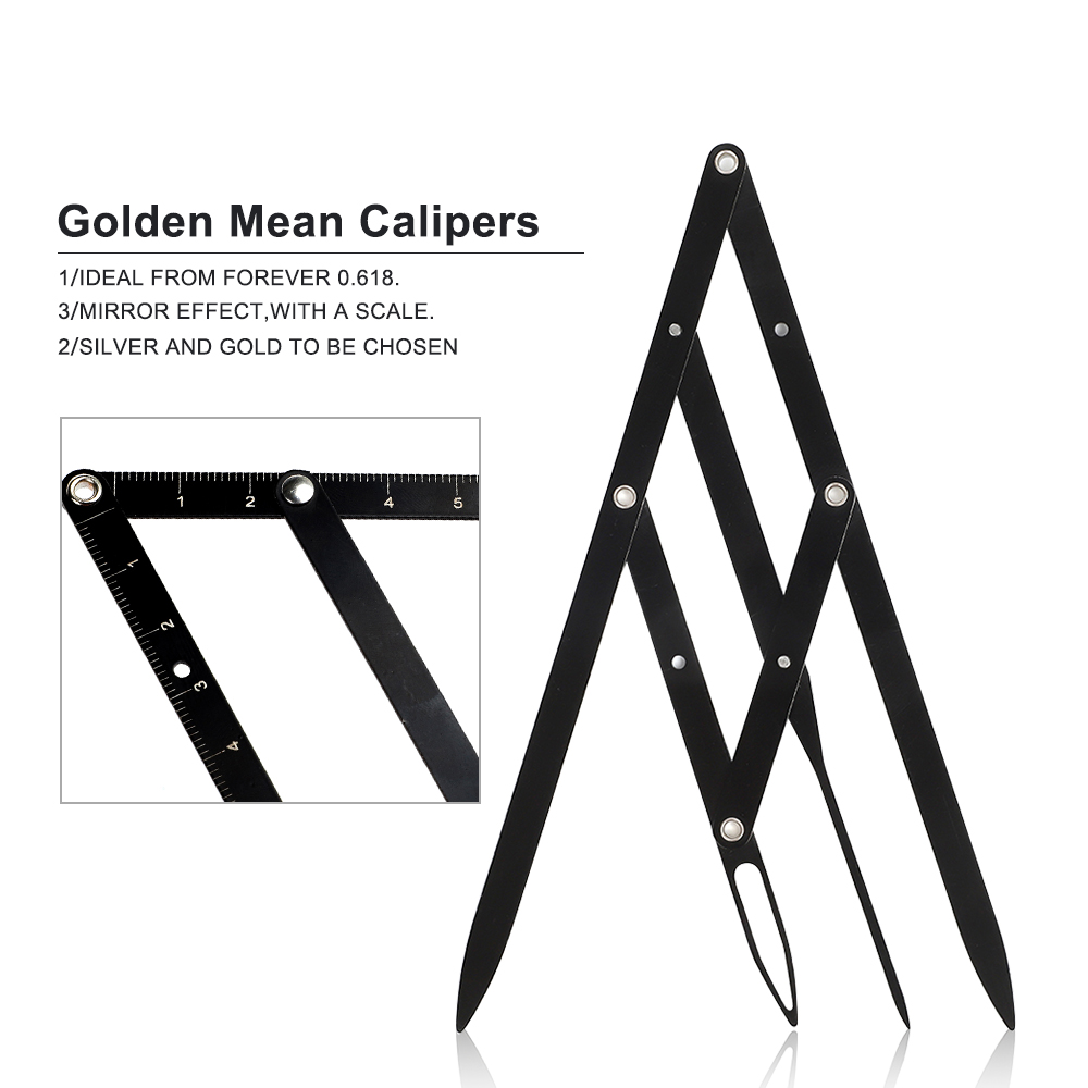 Eyebrow Ruler Positioning Measurement Tattoo Calipers 