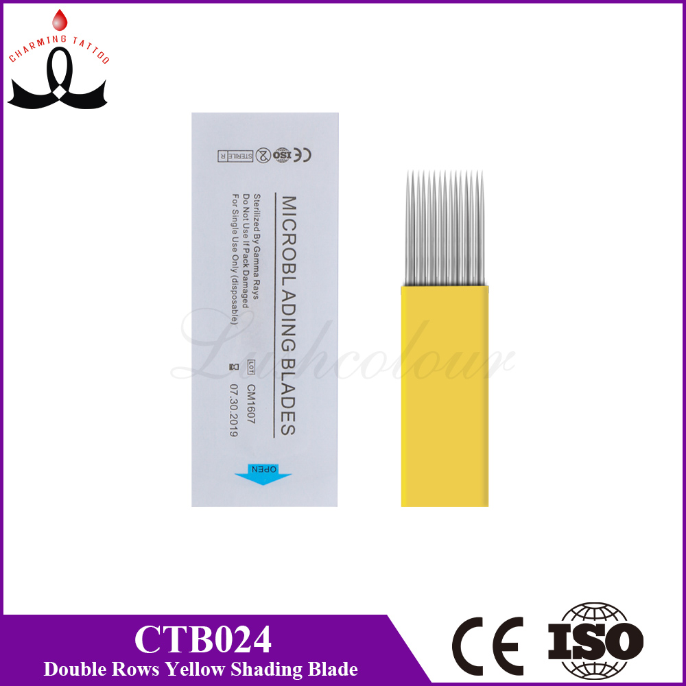 Double Rows Yellow Shading Blade