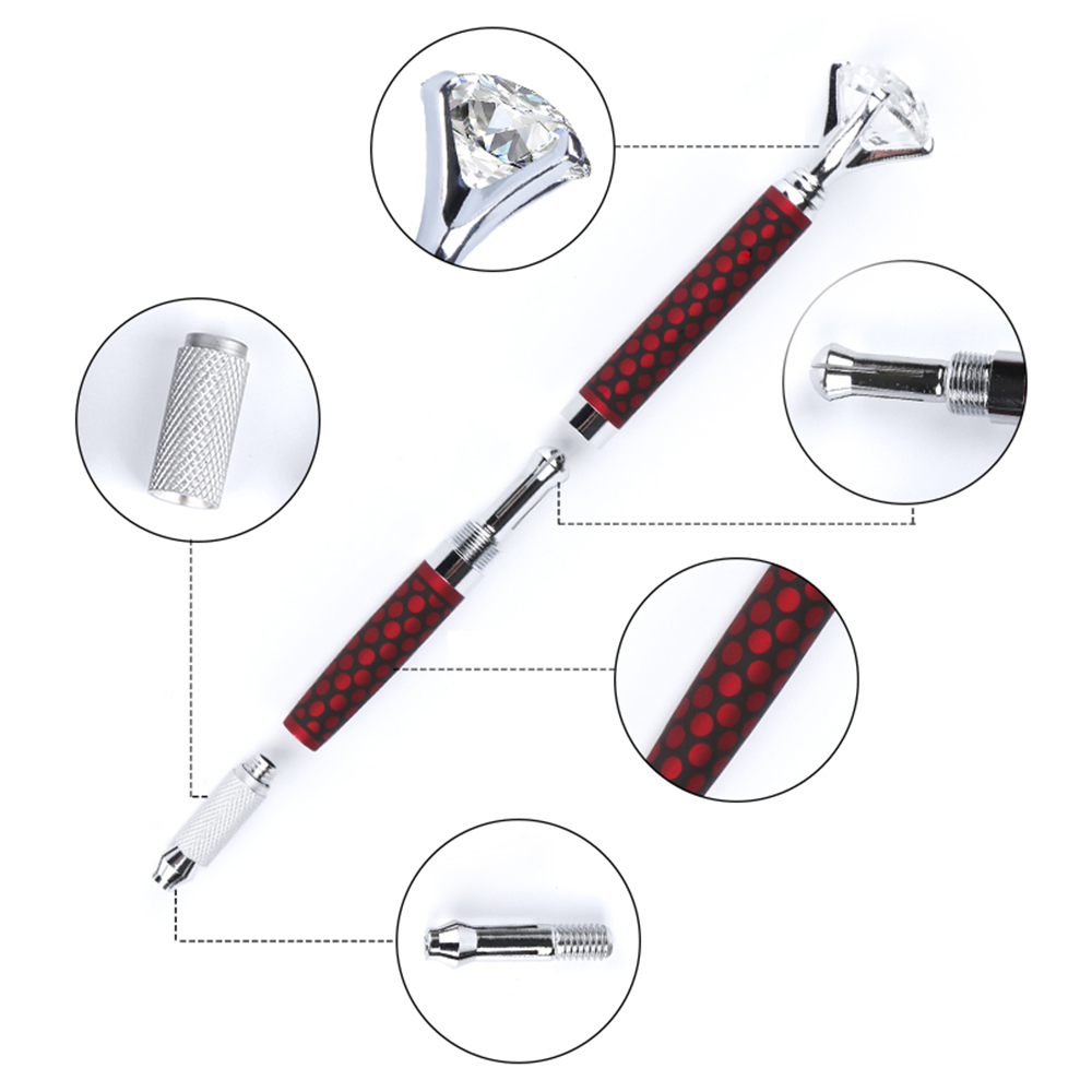 Upscale Diamond Manual Pen With Box