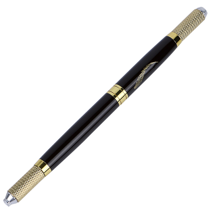 Multifunctional Black Double Head Manual Pen