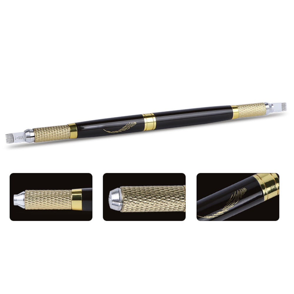Multifunctional Black Double Head Manual Pen