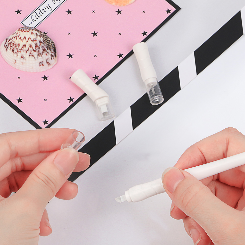 Mermaid Colletction Disposable Microblading Pen  With Ring cup