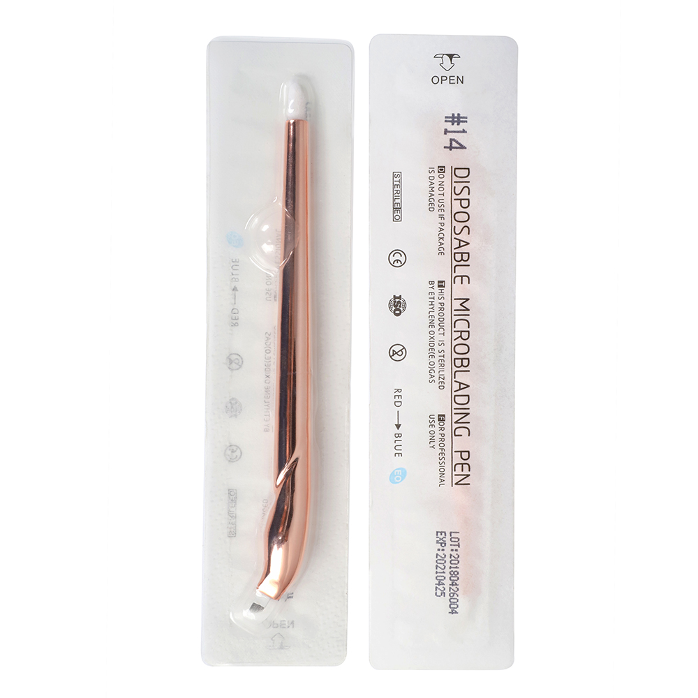 Champagne Luxury Disposable Microblading Pen 