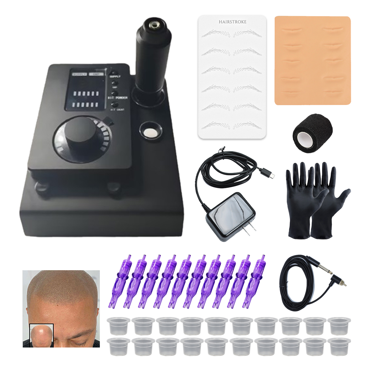 SCALPX Scalp Micropigmention Device Professional Bundle