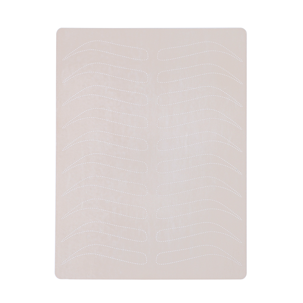 Inkless Practice Skin With White dotted line Eyebrows