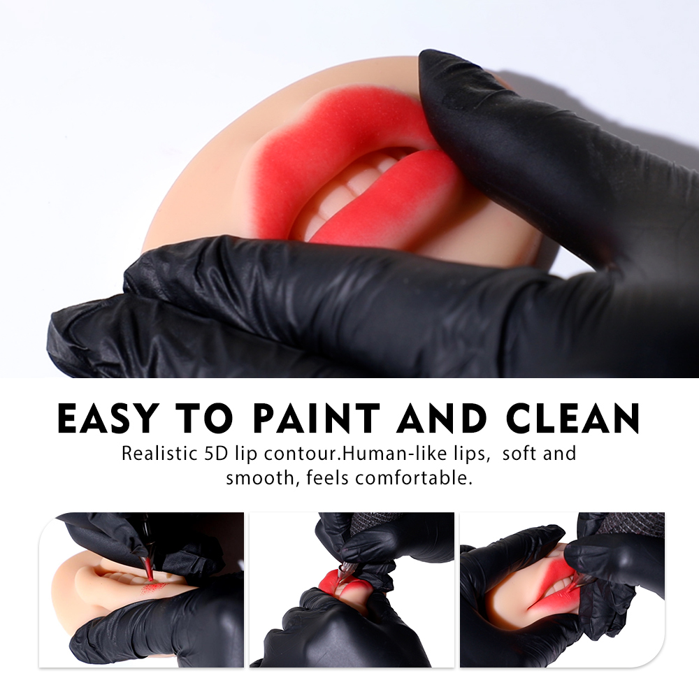 5D lip practice skin