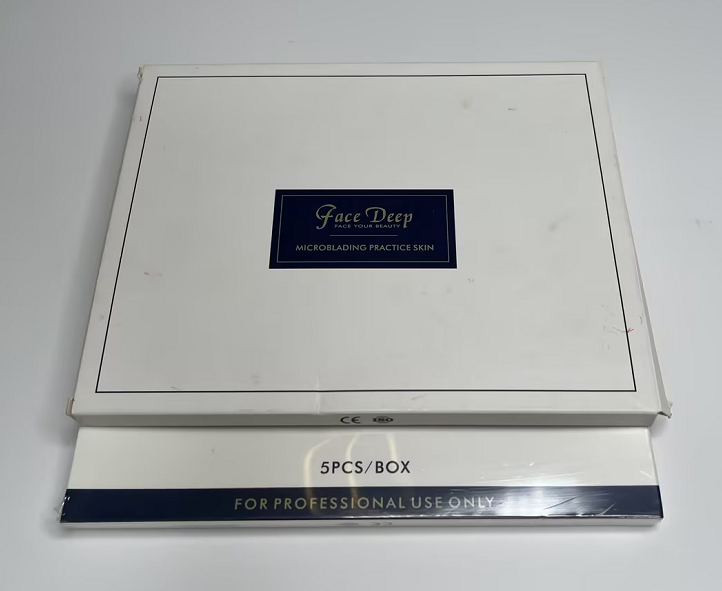  Face Deep Practice Skin  black Eyebrow  kit 5pcs/box