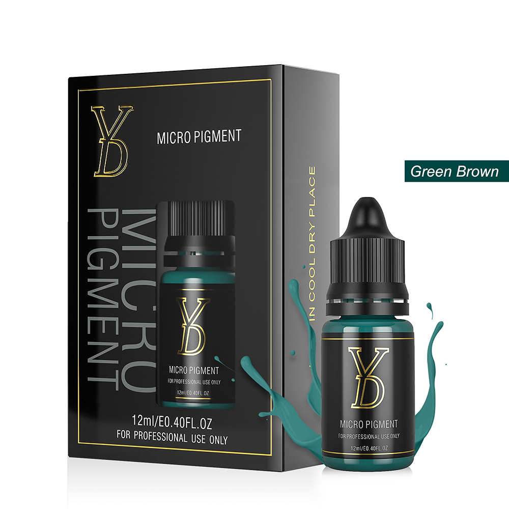 YD Organic Liquid Pigment Green Brown