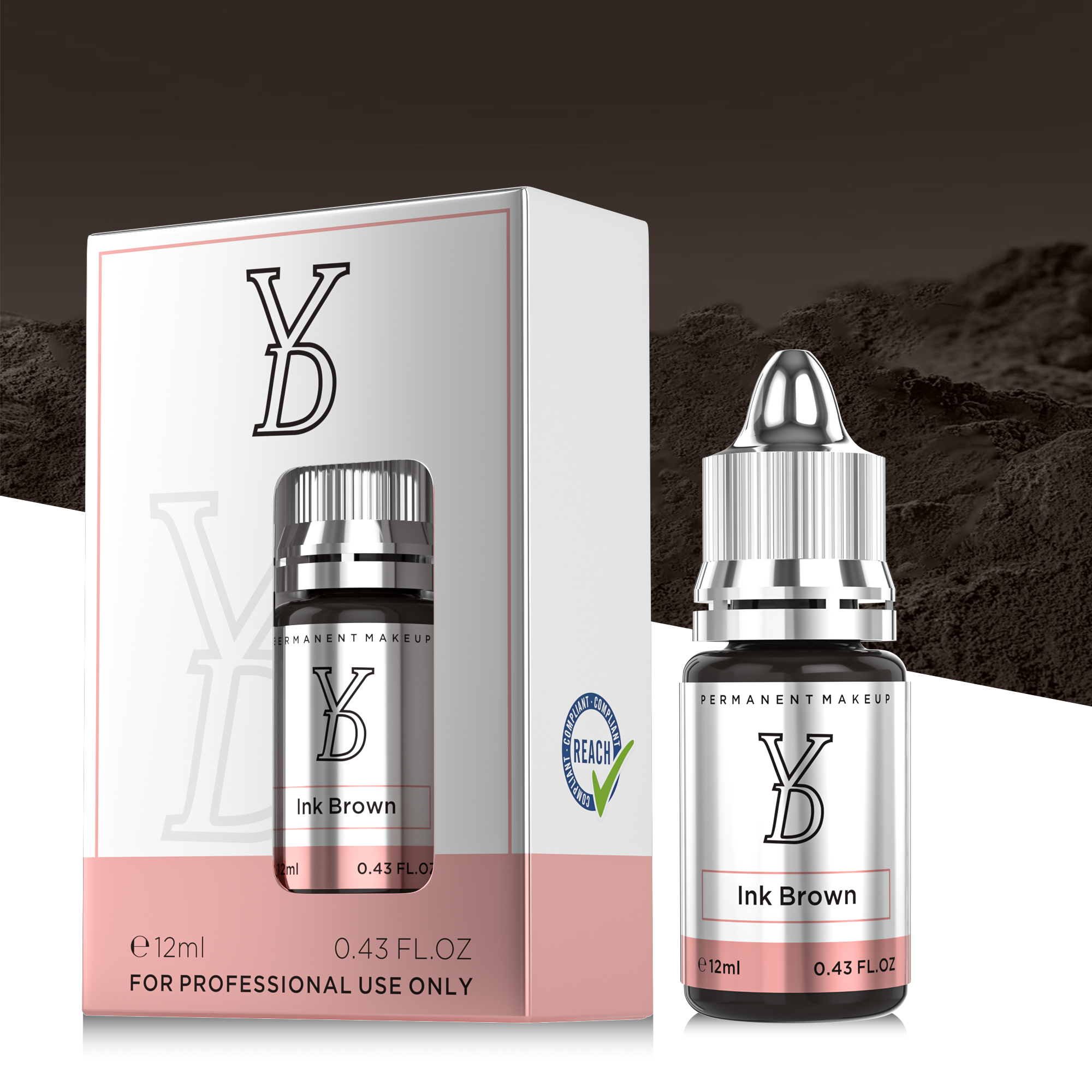 Ink Brown -YD POWDER Liquid Pigment