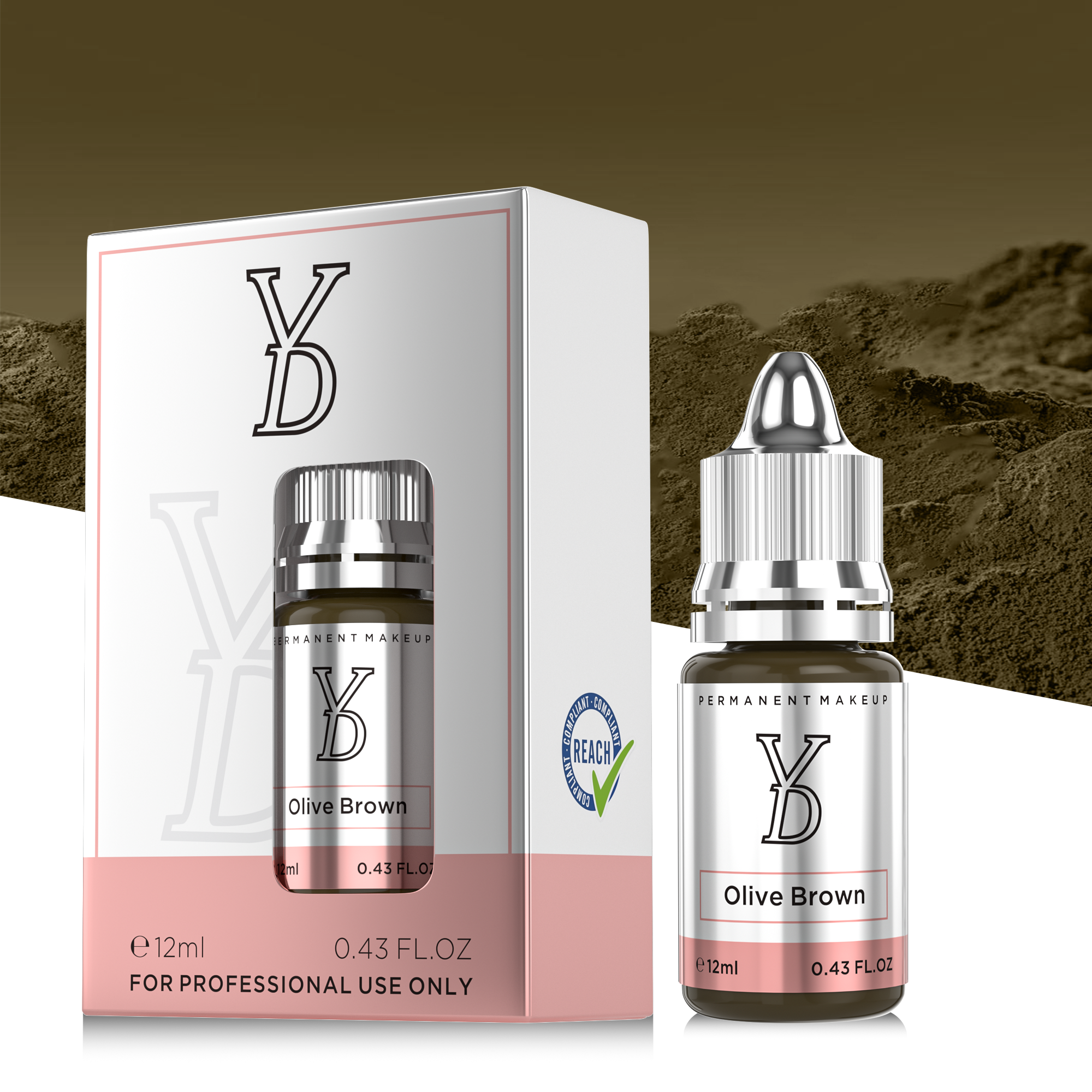 Olive Brown -YD POWDER Liquid Pigment