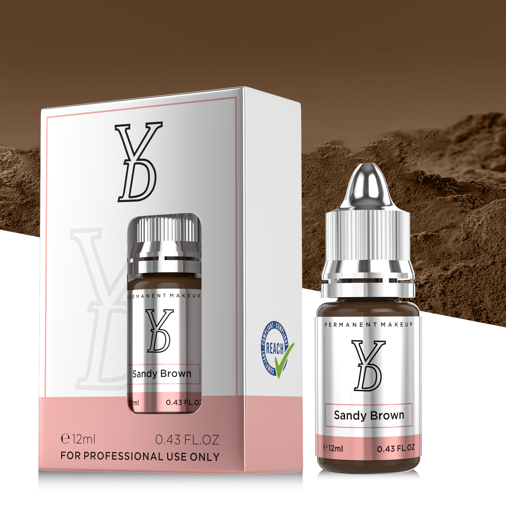 Sandy Brown -YD POWDER Liquid Pigment