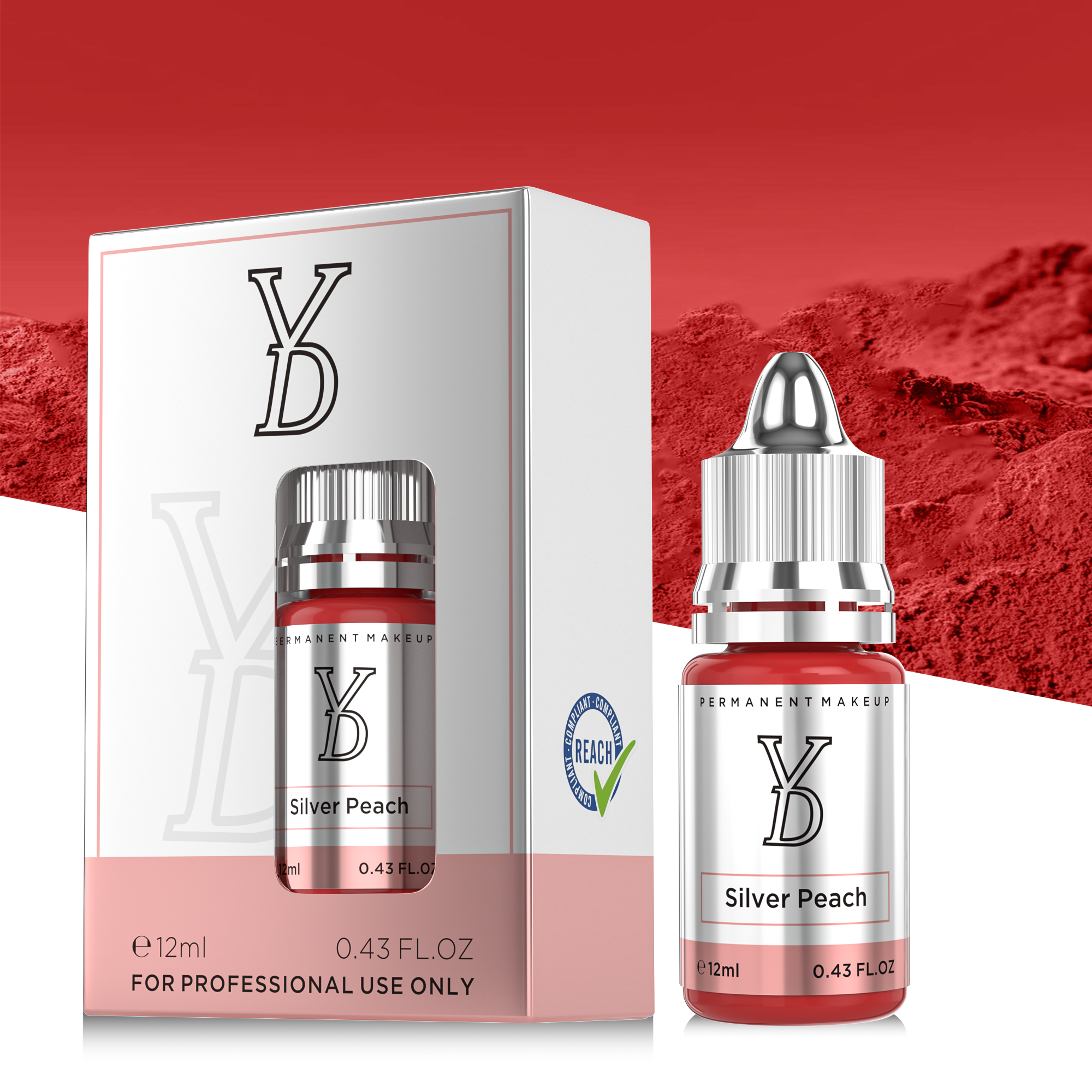 Silver Peach-YD POWDER Liquid Pigment