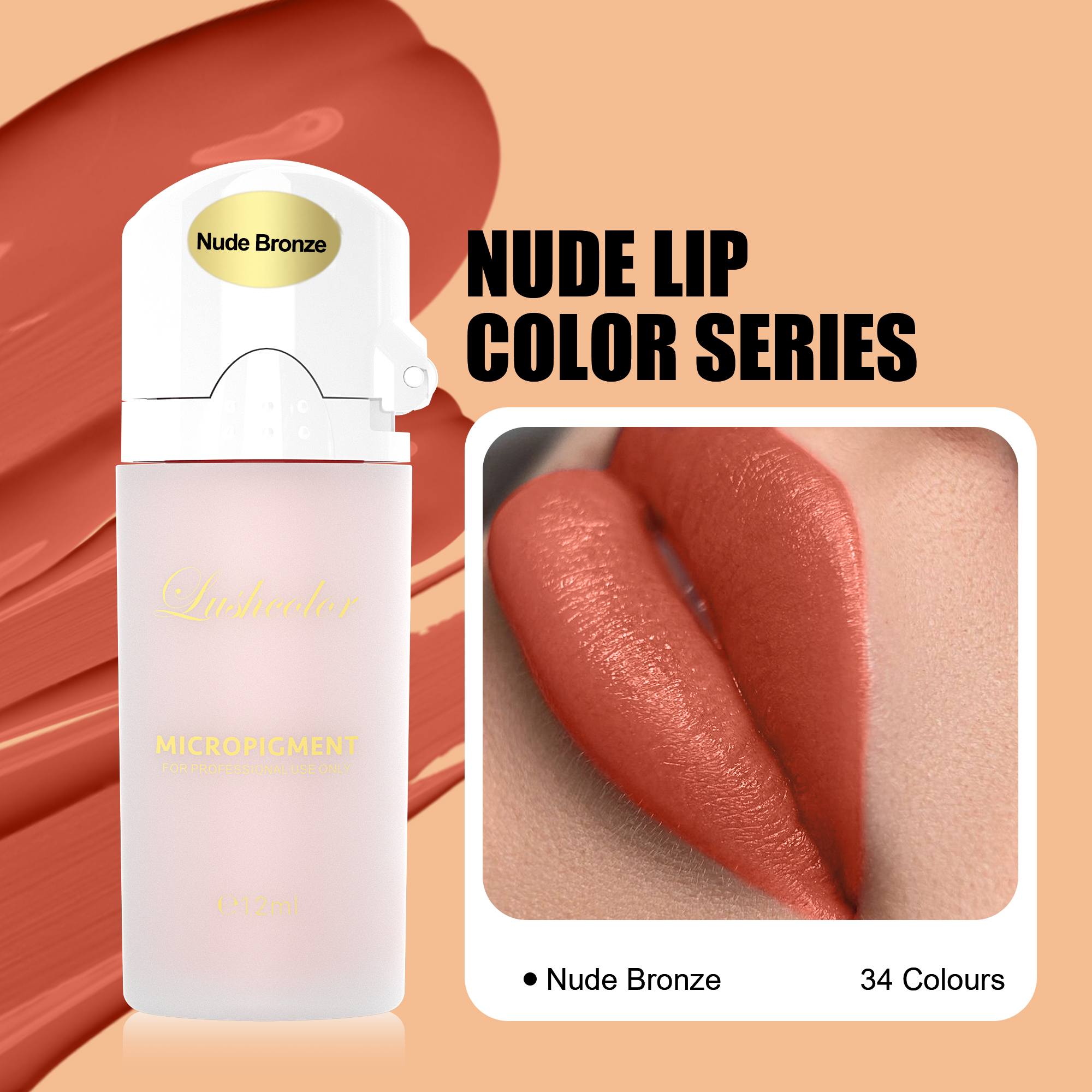 LUSHCOLOR TOP MICRO PIGMENTS Nude Bronze (C5)