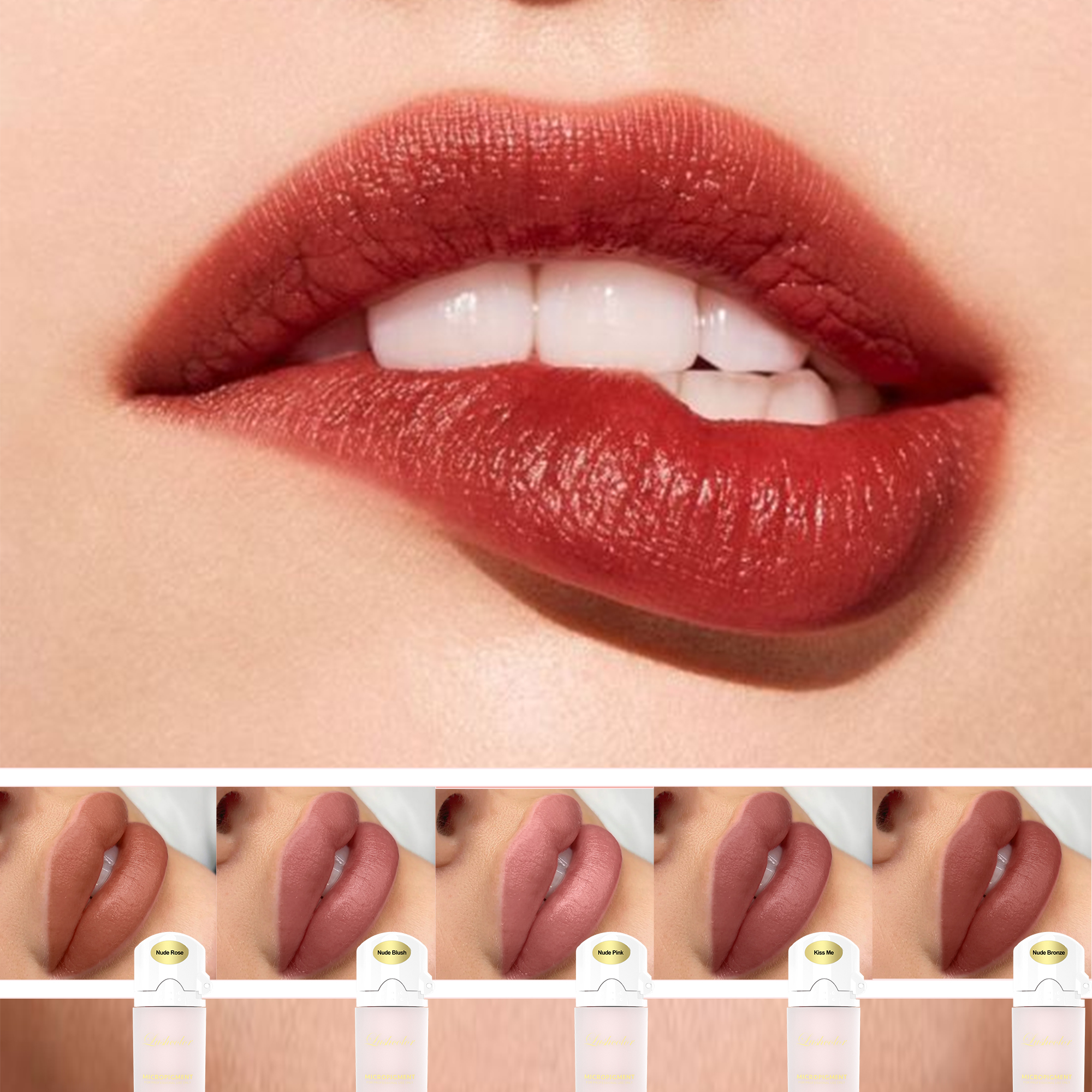 LUSHCOLOR TOP MICRO PIGMENTS Liquid Reddish Brown