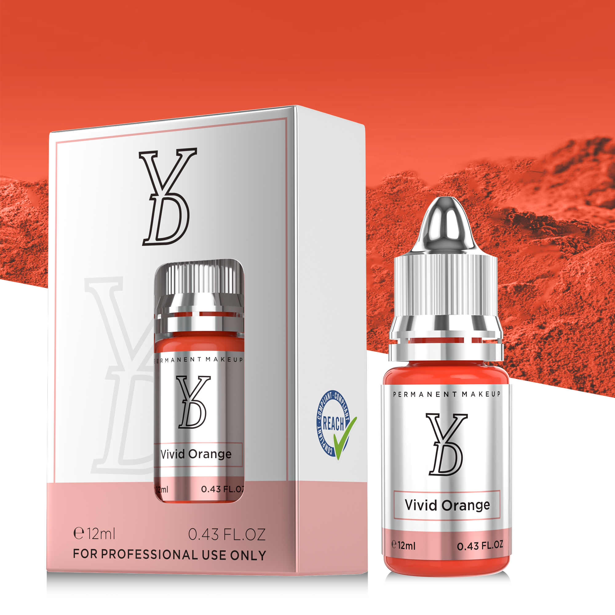 Vivid Orange-YD POWDER Liquid Pigment