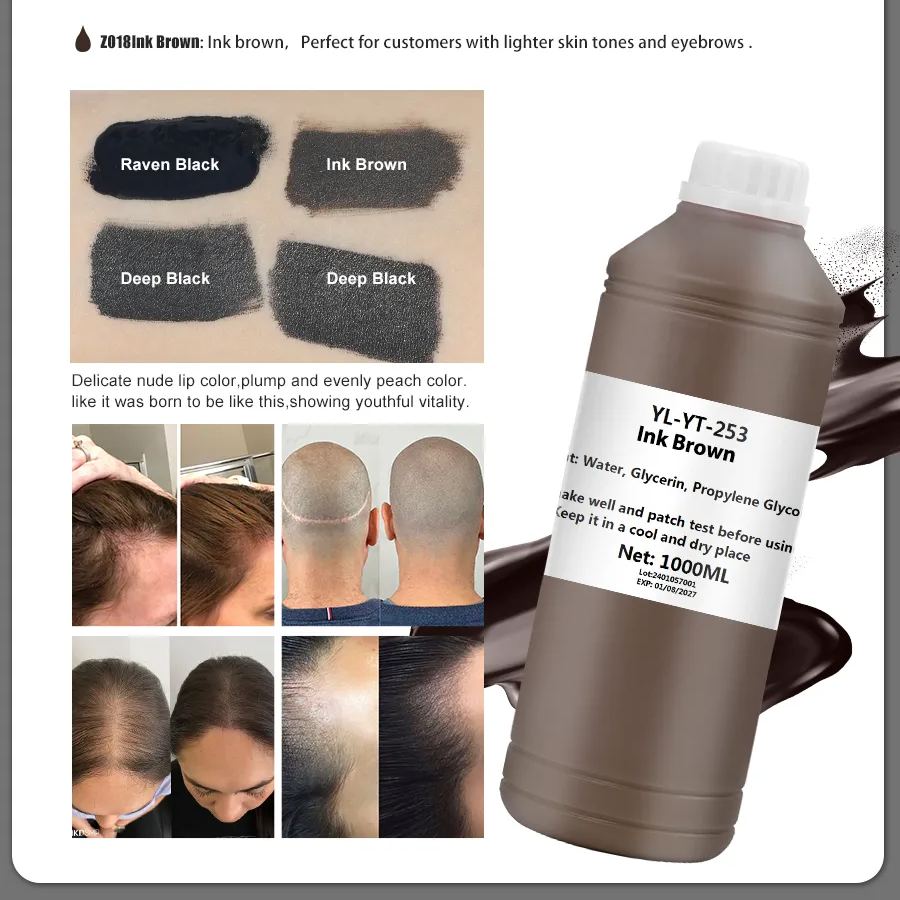 Scalp pigment sample 6ml