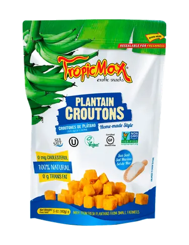 Tropicmax Plantain Croutons 142g