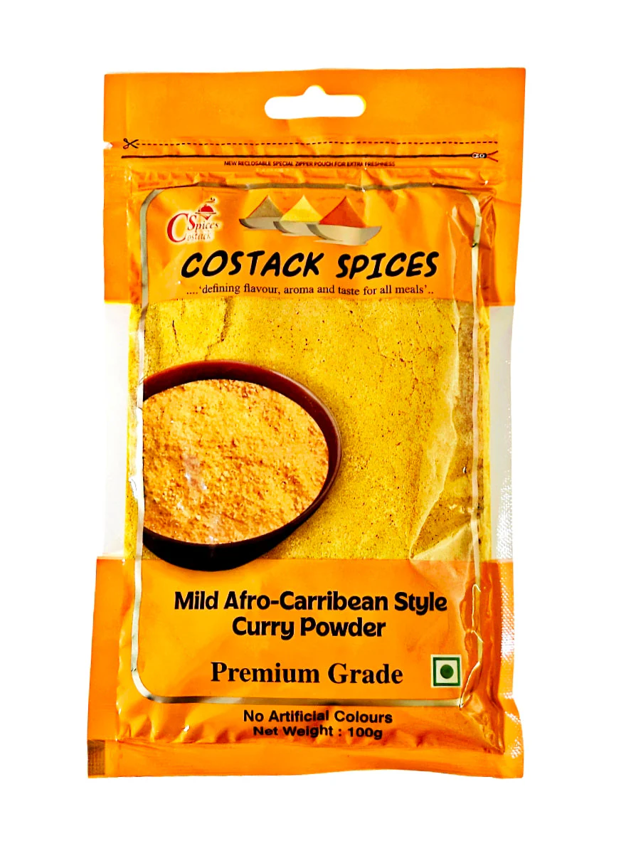 Costack Mild Afro-Caribbean Style Curry Powder 100G