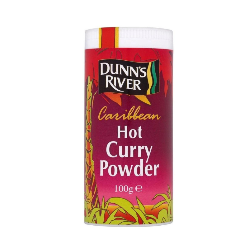 Dunns River Caribbean Curry Powder Hot 100G