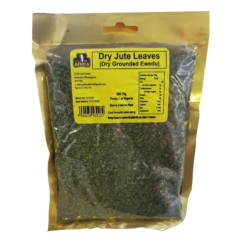 Dry Ewedu (Jute) Leaves (70G)