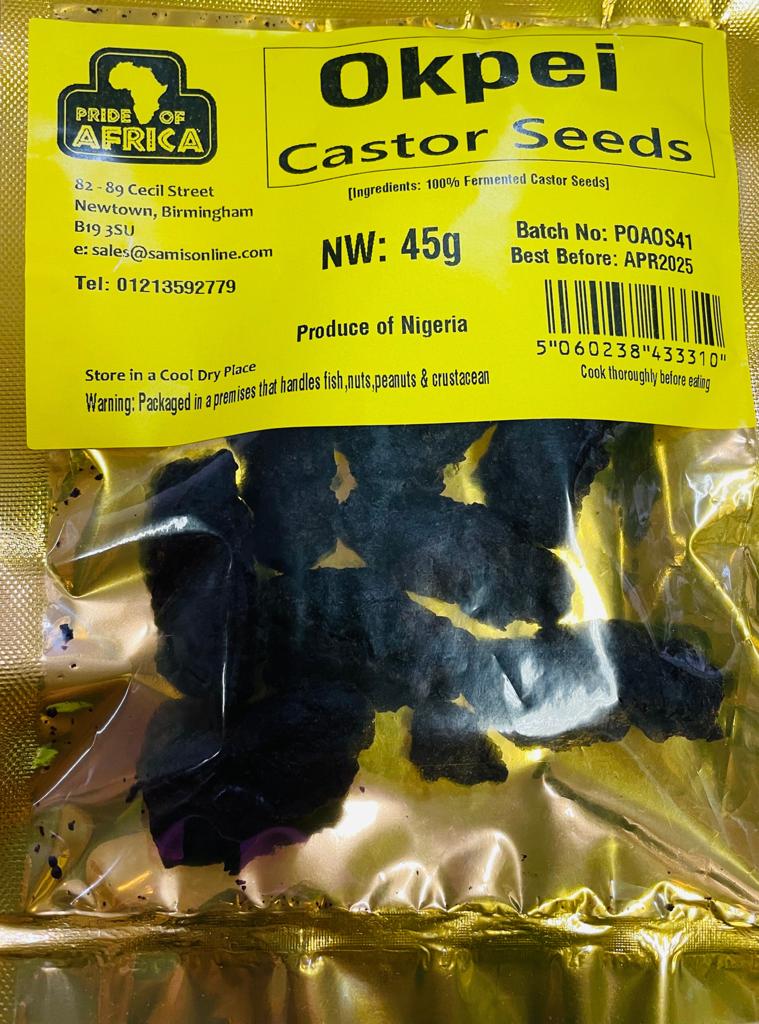 Okpei  Castor Seeds 45G