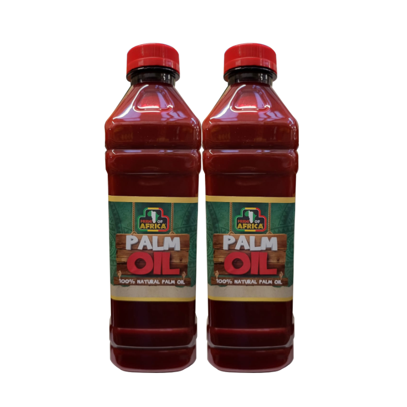 Poa Authentic Pure Palm Oil (1 Litre) X2