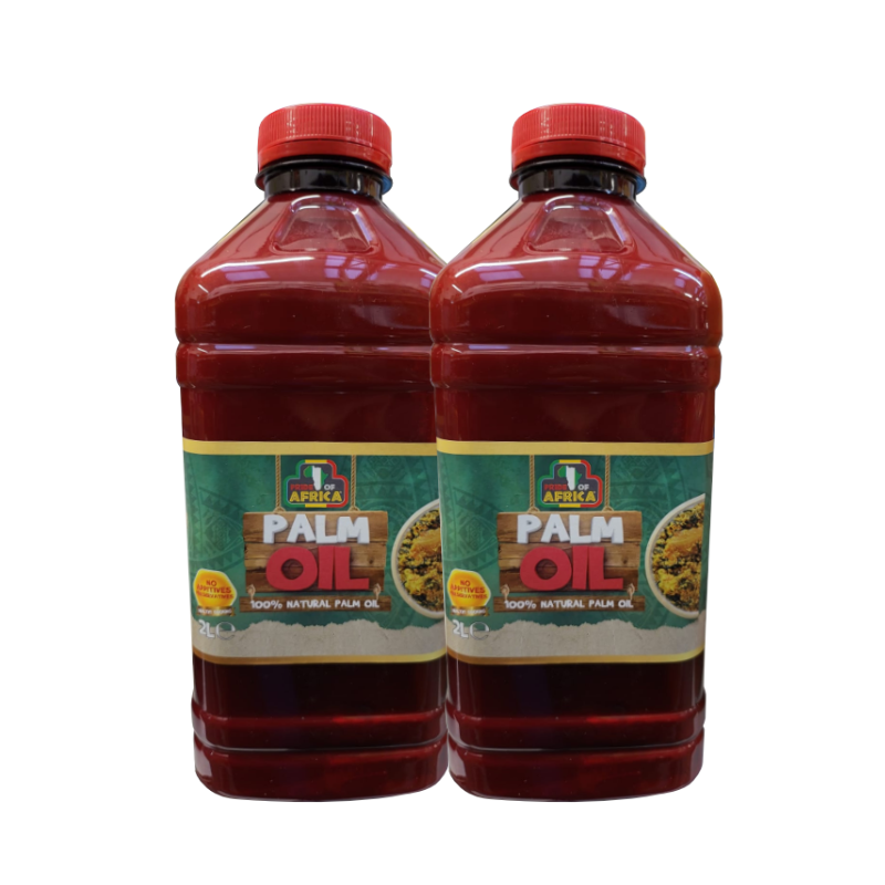 Poa Authentic Pure Palm Oil (2 Litres) X2