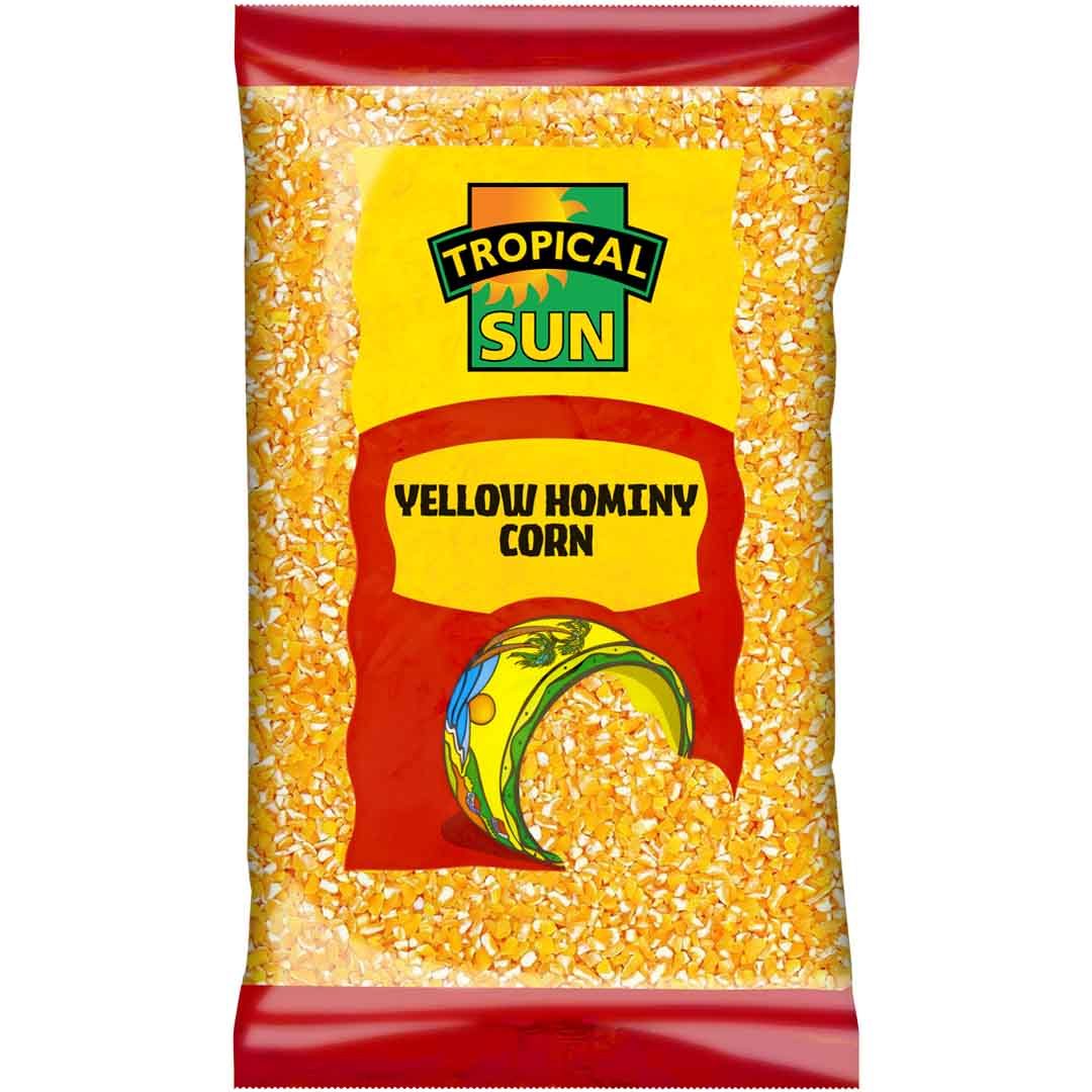 Tropical Sun Yellow Hominy Corn 2Kg