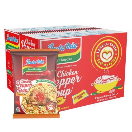 Indomie Chicken Peppersoup Box 70Gx40