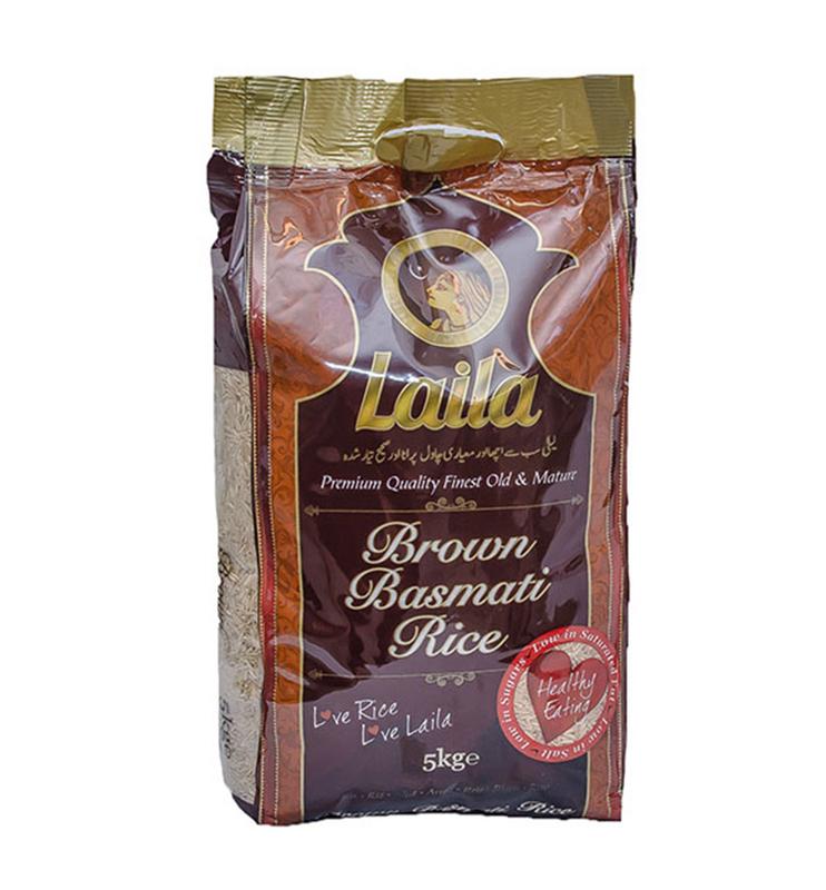 Laila Brown Basmati Rice 5Kg
