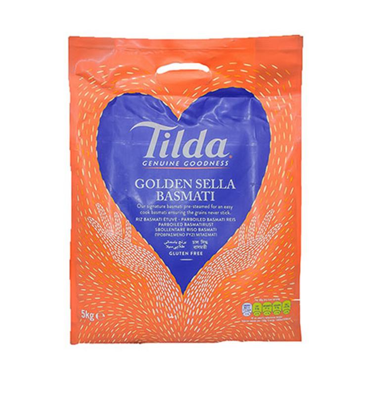 Tilda Golden Sella Rice 5Kg
