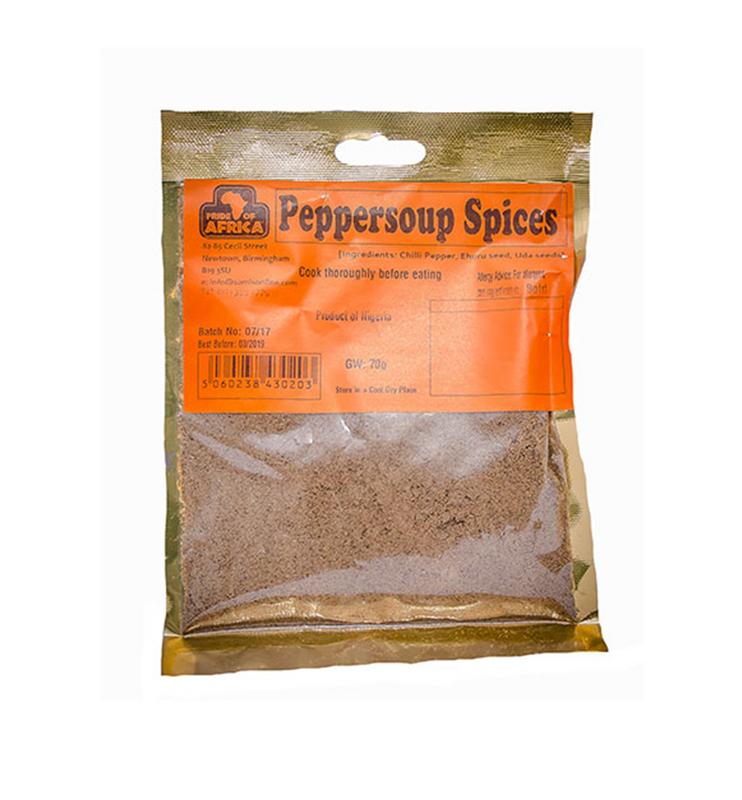 Pride Of Africa Peppersoup Spices 70G