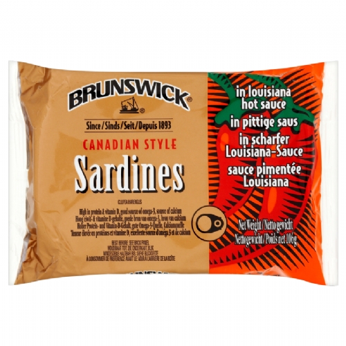 Brunswick Sardines In Hot Sauce 106G