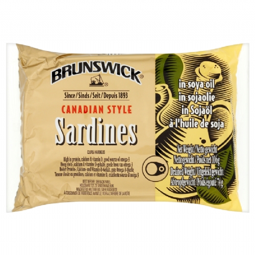 Brunswick Sardines In Soya Oil 106G