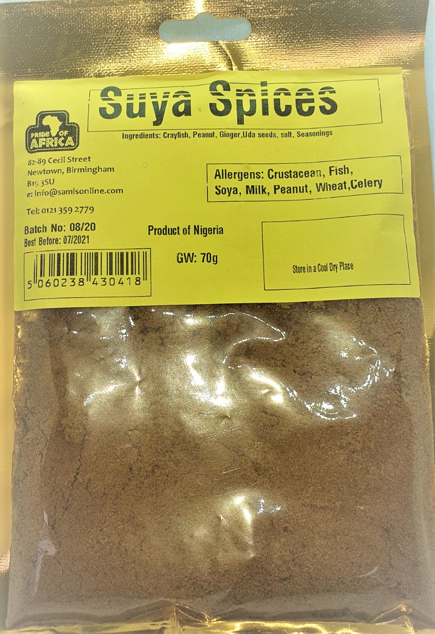 Poa Suya Pepper Mix 70G (Original Naija Made)