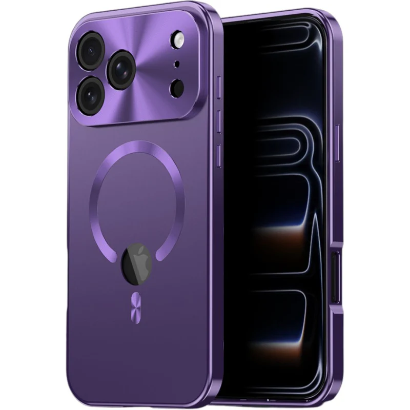 iPhone ötvözet kerettel, edzett üveggel, kémprogram-ellenőrző képernyővel, mágneses telefontok