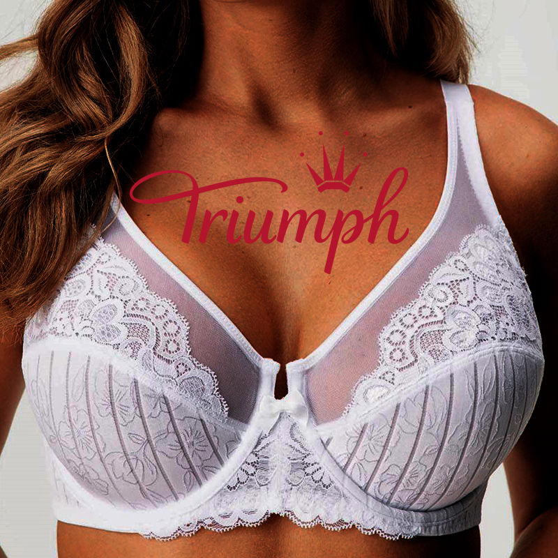 Triumph®👙Σετ 3 τεμαχίων✨5 χρώματα✨Διαθέσιμα με έκπτωση 80%💝Επιλεγμένα άνετα σουτιέν σε μεγάλα μεγέθη [65A-120H]