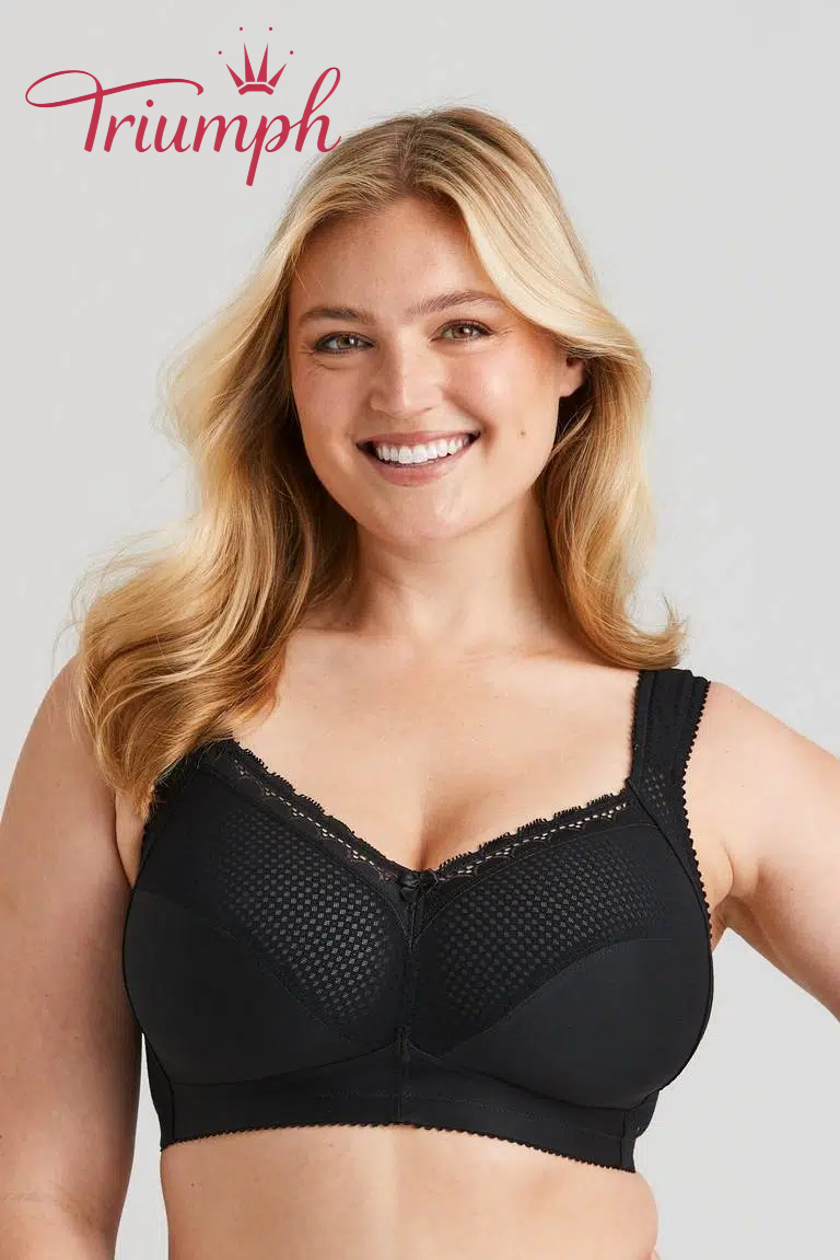 💖Triumph® 3pak ✨Biustonosz Comfort Cotton Dots