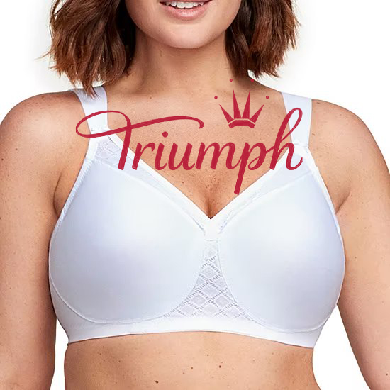Triumph - 3 db (75A-120F) 💝 Varrat nélküli póló, vezeték nélküli melltartó