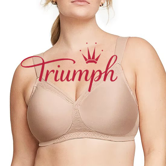Triumph - 3 db (75A-120F) 💝 Varrat nélküli póló, vezeték nélküli melltartó