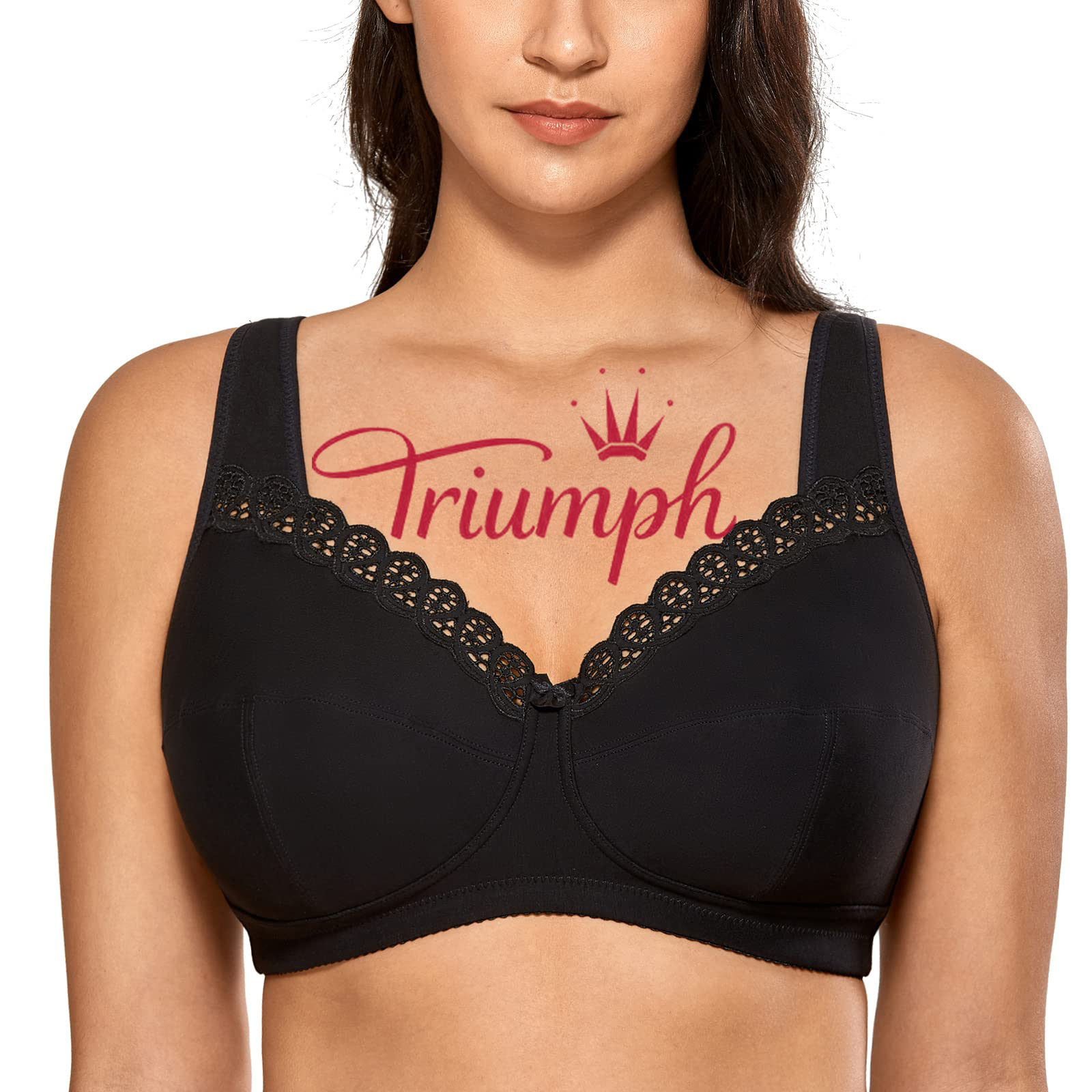 Triumph® kényelmes vezeték nélküli csipke melltartó (3 darab)