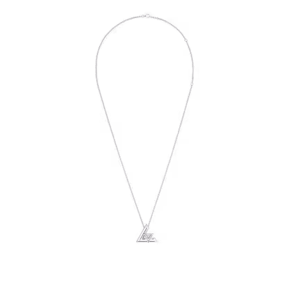 Volt One Large Pendant, White Gold And Diamond Q93807