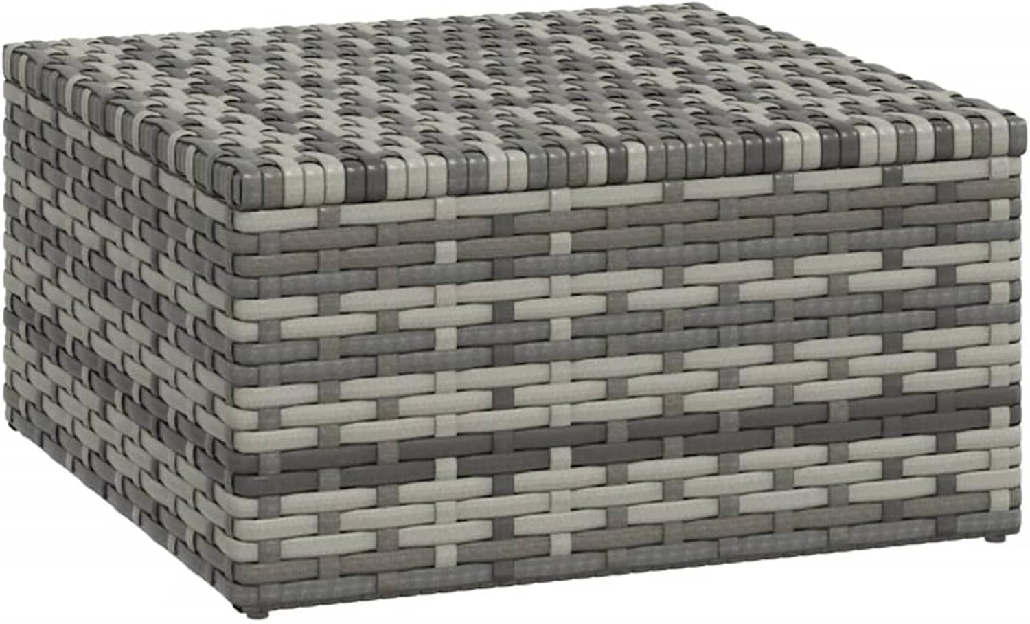 3-tlg. Garten Lounge Set Lounge Set Gartenmöbel Set Gartensofa Set Couch Set Gartensofa Set Lounge Set Balkonmöbel Terrassenmöbel mit Kissen Grau Poly Rattan