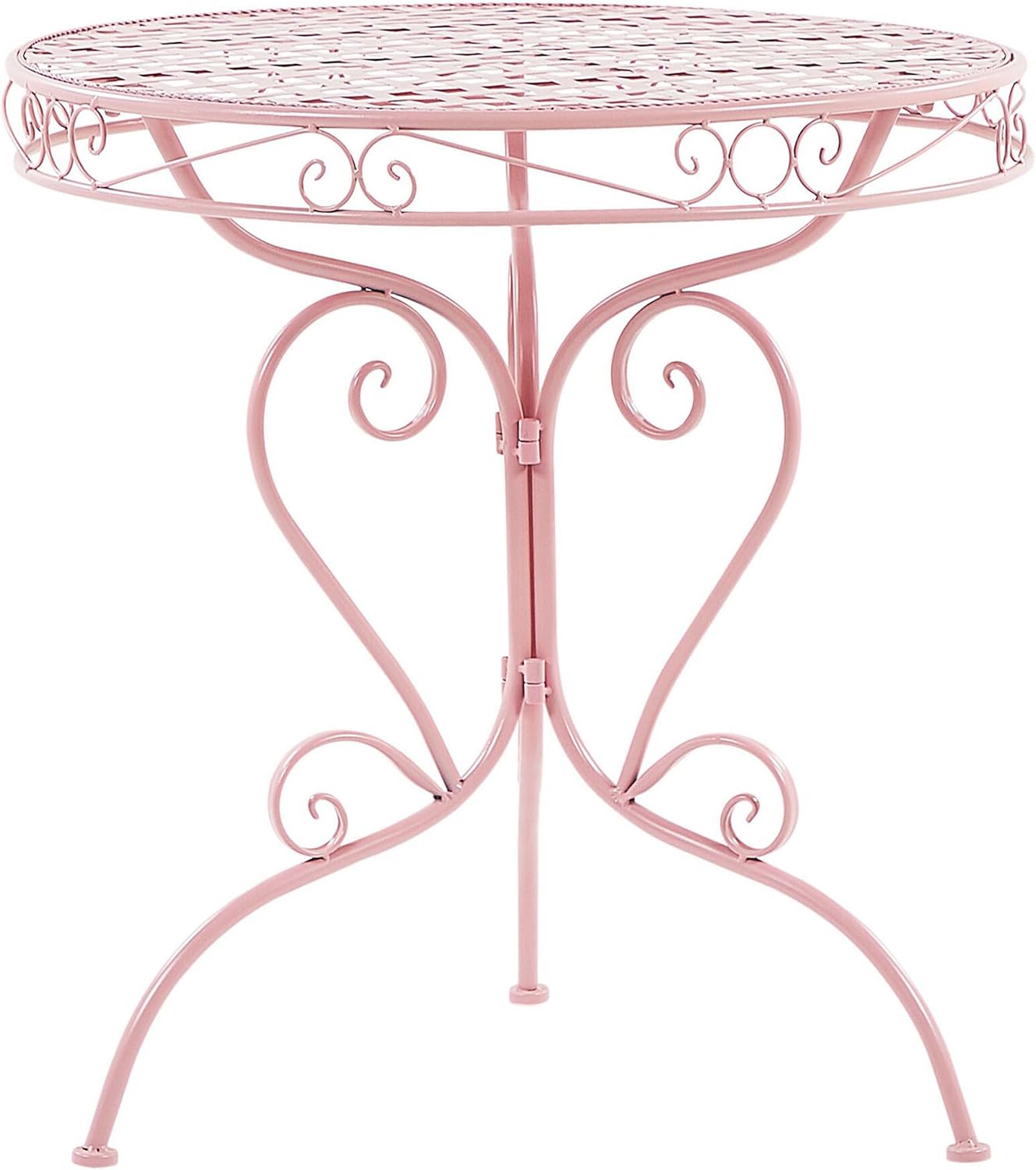 Garten Bistro 2er Set Balkon Terrasse Rosa