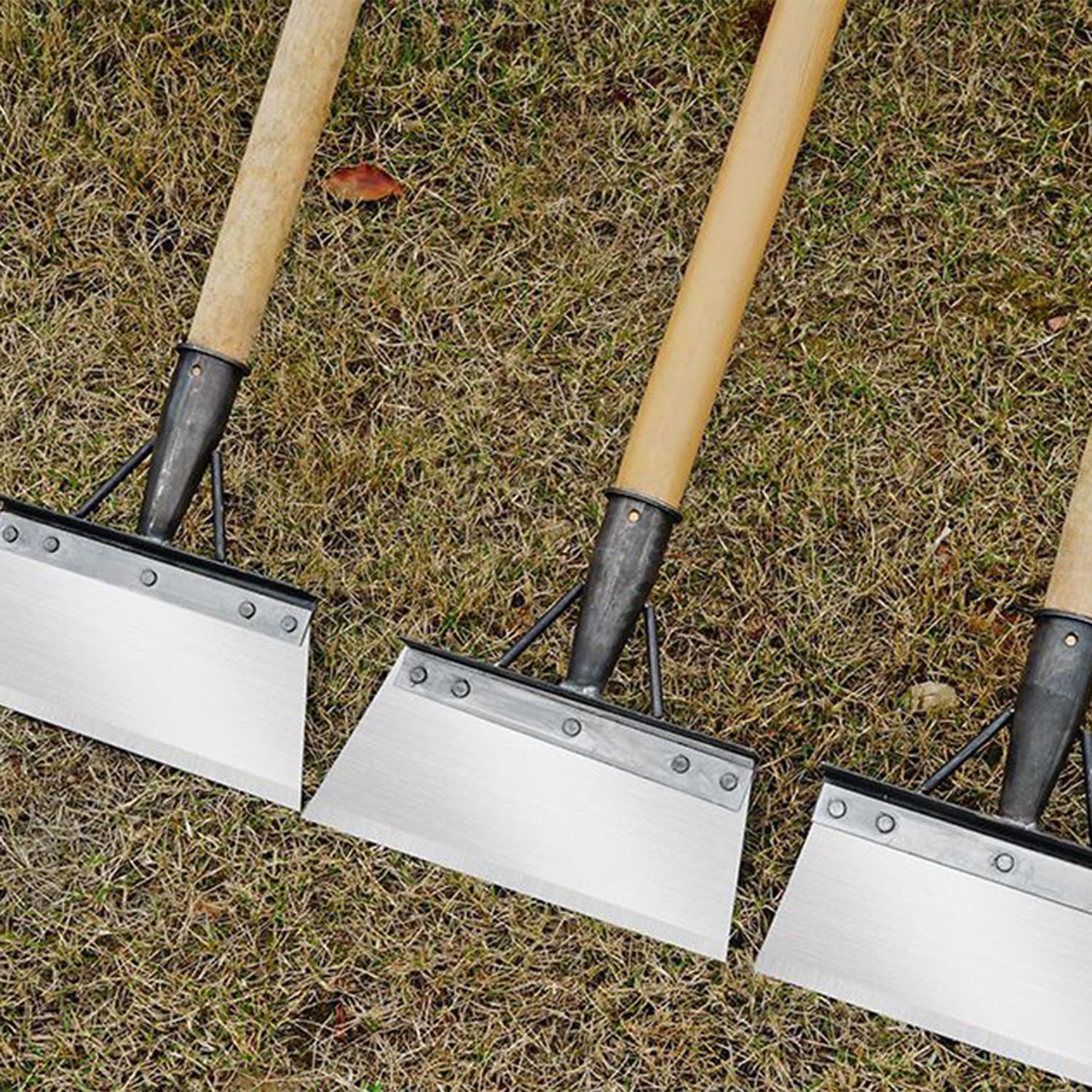 20cm Gartenschaufel Unkrautentferner Gerät, Schaufel Garten Unkrautschaber, Outdoor Garten Reinigungsschaufel, Multifunktionale Gartenschaufel, für die Rasenpflege im Freien (Ohne Holzstiel)